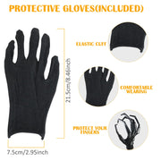 Magoog Halloween Articulated Fingers with Gloves, “Halloween Fever”, Cosplay Costume Prop