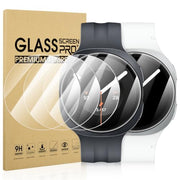 Suoman 4-Pack for Samsung Galaxy Watch 9/8 40mm Screen Protector | HD-Clear Hardness Tempered Glass Protective Film for Samsung Galaxy 40 mm Smartwatches [Anti-Scratch]