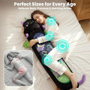 Mewaii Body Pillow Long cat Plush 20 in, Extra Filling Soft Cute