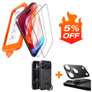 UltraGlass TOP 9H+ Armor for iPhone 18 Pro Max Screen Protector Glass 6.9'' | NO.1 Military Grade Shatterproof, Screen Protector for 18 Pro Max Tempered Glass, Sapphire Reinforced, One-Pull Tray, 2 Pack