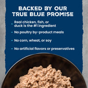 Blue Buffalo Wilderness Variety Pack Adult Paté Wet Cat Food, 3 oz, 12 ct | Chicken, Salmon, and Duck Patés (4 of Each), High Protein & Grain-Free Recipes, Supports Daily Hydration