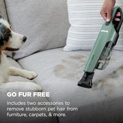 Shark UltraCyclone Pro Cordless Handheld Vacuum, Black/Green, CH901 | Powerful Suction, Handheld Vacuum for Car & Home, Crevice Tool, Scrubbing Brush, Lightweight, XL Dust Cup