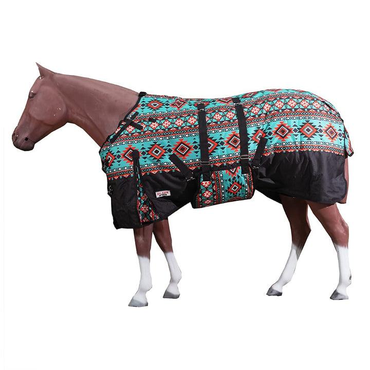 HILASON 1200D Waterproof Winter Horse Turnout Blanket Belly Wrap