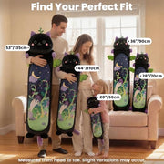Mewaii Body Pillow Long cat Plush 20 in, Extra Filling Soft Cute
