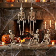 Halloween Decorations Hanging Small Skeletons: 2PCS 16Inches