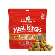 Stella & Chewy's Freeze-Dried Raw Beef Meal Mixers- Dog Food Topper and Mixer - Made with 95% Grass-Fed Beef, Organs & Bone - Perfect for Picky Eaters - Grain-Free - 8 oz