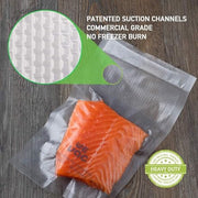 Wevac Vacuum Sealer Bags 8x12" 100 Quart for Food Saver Vacuum Seal machine