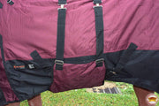HILASON 1200D Waterproof Winter Turnout Horse Blanket