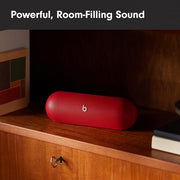 Beats Pill - Portable Bluetooth Speaker - Up to 24H Battery Life, Water Resistant, Bluetooth, Apple & Android Compatible, Seriously Loud Sound for Home, Outdoor and Travel – Statement Red