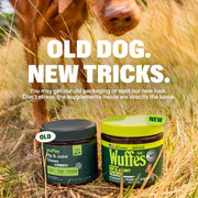 Wuffes Advanced Hip & Joint Chews for Large Breed Dogs, Vet Recommended, Glucosamine, Chondroitin, MSM, Green-Lipped Mussel, Hyaluronic Acid & Omega-3s. Supports Mobility & Flexibility. 30 Pork Chews