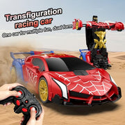 Blackma Transform Rc Cars for Boys 4-7 8-12, 2.4Ghz 1:18 Scale Remote Control Car with One-Button Deformation & 360° Rotation, Birthday Christmas Gift Toys for Kids Boys Ages 3-12