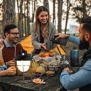 RAYMYLO Insulated Water Bottle 64 oz, Triple Wall Vacuum Stainless Steel | (Cold for 48 Hrs), Leak Proof & Non-BPA, Half Gallon Water Flask Jug with Paracord Handle & Straw Spout Lids