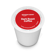 Amazon Brand - Happy Belly Dark Roast Coffee Pods, Compatible with Keurig 2.0 K-Cup Brewers, 100 Count