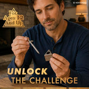 Legend of Zelda Master Sword Hanayama Metal Brain Teaser, Level 6 Ages 12+ | Legend of Zelda Master Sword Hanayama Metal Brain Teaser Puzzle, Mensa Rated Level 6, Cast Metal Puzzle, Ages 12+