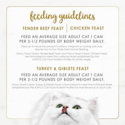 Purina Fancy Feast Classic Pate Wet Cat Food, 3 oz Cans, 30-Pack | Variety Pack, grain free recipes crafted with poultry and beef, made with no artificial colors or preservatives