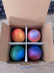 3D Printed Animals Dragon Toys Eggs, Christmas Stocking Stuffers for Kids | Birthday Gifts for Teen Girls Boys 4PCS Mini Crystal Dragon Toys for Ages 8-13 Year Old Easter Basket Fillers Essentials