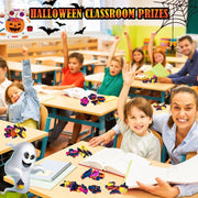 Halloween Pop Fidget Toys Bulk Its Halloween Party Favors for Kids 30 Pack | Mini Pop Keychain It Halloween Trick or Treat Goodie Bag Stuffers Fillers Fidgets for Kids Classroom Prizes Party Supplies