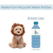 The Petting Zoo Lion Stuffed Animal Plushie, Babiez, Kids Gifts, 6 in | Wild Onez Lion Realistic Wildlife Zoo Animals by Zoologee. Great Toys for Girls and Boys. Plush Gifts for Kids