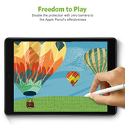 apiker Screen Protector for iPad 9th 8th 7th Generation 10.2 inch 2 Pack