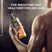 DOVE MEN Moisturizing Body Wash for Men, Sandalwood + Cardamom Oil, 26oz | Plant-Based Cleansers, Sulfate, Paraben and Dye Free, Strengthens the Skin Barrier, Sandalwood and Cardamom Scent