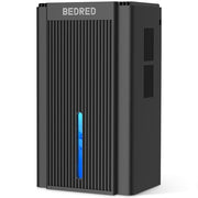 BEDRED Dehumidifier, 95Oz Dehumidifier for Home 1000 Sq.Ft | Quiet, Auto Shutoff, Sleep Mode, 7 Color Ambient Light for Bedroom, Bathroom, Basement (Black)