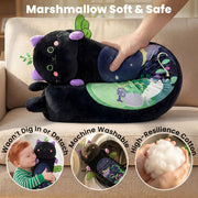 Mewaii Body Pillow Long cat Plush 20 in, Extra Filling Soft Cute