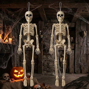 Halloween Decorations Hanging Small Skeletons: 2PCS 16Inches