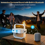 Projector Built-in Google TV/APPs 4K AI Auto Focus, Voice Control