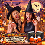 60 Sets Halloween Party Favors Ghost in Pumpkin Gifts Stuffers for Adults | Ghost in Pumpkin Stress Balls with Boxes, Bulk Halloween Trinkets, Office Classroom Prizes, for Coworkers Friends Students