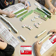 2026 Mah Jong Card, Rules Large Size Revised Version - 4 Pcs | NM-JL Mah-Jong Cards 2026 Mahjong cars 2026, Hands and Rules,Easy to Read Game Table Accessories
