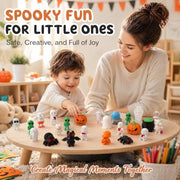 30 PCS Halloween Party Favors Gifts 3D Fidget Toys Goodie Bag Stuffers | Halloween Party Favors Fidget Toys for Trick or Treat, Halloween Goodie Bag Fillers, Figurine Stress Relief Fidget Toys
