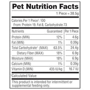Milk-Bone Brushing Chews Large Daily Dental Dog Treats, 33.7 oz Bag | 25 treats, chicken flavored, VOHC accepted dental chews, helps clean teeth and freshen breath, for large dogs 50 lbs and up