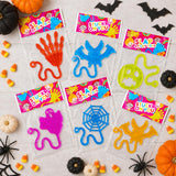 24 PCS Halloween Toys Gifts for Kids,Mini Sticky Hands Prizes for Toddlers