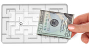 Tech Tools Money Maze Puzzle Gift Box - Stocking Stuffers for Men, Teen Boys and Kids Funny White Elephant Gag Gifts, Creative Cash Holder