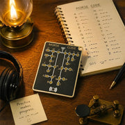 🔥 📟 Morse Code Trainer Card Pro (LED Edition)