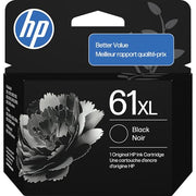 HP 61XL Black High-Yield Ink | Works with DeskJet 1000, 1010, 1050, 1510, 2050, 2510, 2540, 3000, 3050, 3510; Envy 4500, 5530; OfficeJet 2620, 4630 | C0PA4AN