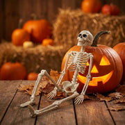 Halloween Decorations Hanging Small Skeletons: 2PCS 16Inches
