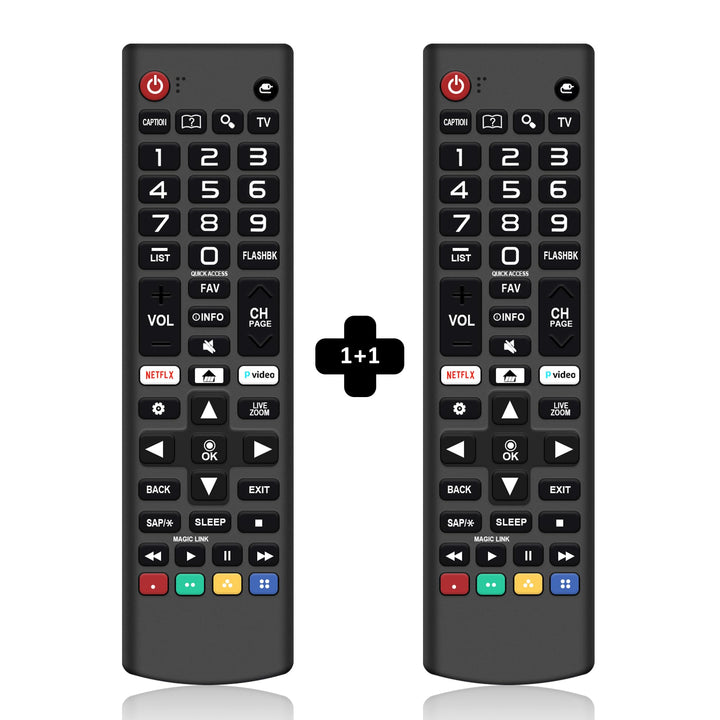 【Pack of 2】 for LG TV Remote Control Replacement AKB75095307