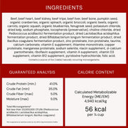 Stella & Chewy's Freeze-Dried Raw Beef Meal Mixers- Dog Food Topper and Mixer - Made with 95% Grass-Fed Beef, Organs & Bone - Perfect for Picky Eaters - Grain-Free - 8 oz
