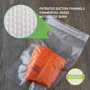Wevac Vacuum Sealer Bags 8x12" 100 Quart for Food Saver Vacuum Seal machine