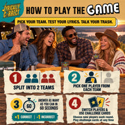 Lyrically Correct Boots & Ballads ’90s & 2000s Country Music Trivia Game | ’90s & 2000s Country Music Trivia Fun Card Game for Adults, Family Game Nights, Parties, BBQs, Road Trips & Music Lovers