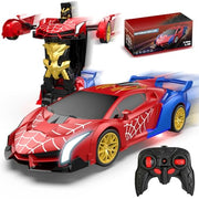 Blackma Transform Rc Cars for Boys 4-7 8-12, 2.4Ghz 1:18 Scale Remote Control Car with One-Button Deformation & 360° Rotation, Birthday Christmas Gift Toys for Kids Boys Ages 3-12