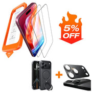 UltraGlass TOP 9H+ Armor for iPhone 18 Pro Max Screen Protector Glass 6.9'' | NO.1 Military Grade Shatterproof, Screen Protector for 18 Pro Max Tempered Glass, Sapphire Reinforced, One-Pull Tray, 2 Pack