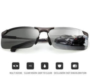🥳2026 HOT SALE🥳💞50K+ SOLD!🕶️🌦️ Upgraded Photochromic Lenses 50% OFF! Anti-glare polarization meets smart light adaptation. A stylish, intelligent choice for your eyes. 💎😎