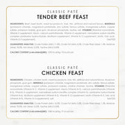 Purina Fancy Feast Classic Pate Wet Cat Food, 3 oz Cans, 30-Pack | Variety Pack, grain free recipes crafted with poultry and beef, made with no artificial colors or preservatives