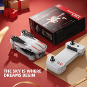 Pallton Drone with Camera for Adults, 1080P FPV Foldable RC Quadcopter | Easy Fly Toy Drone for Kids & Beginners, Altitude Hold, Headless Mode, One Key Start, 3D Flips, 2 Batteries, Carrying Case