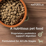 Diamond Naturals Skin & Coat Puppy, Adult & Senior Dry Dog Food Salmon 30lb | Real Salmon & Potato | Omega Fatty Acids Help Support Healthy Skin & Shiny Coat | Guaranteed Probiotics & Superfoods