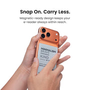 XTEINK X4 Classic Ereader Devices,4.9mm Thin,4.3" E Ink, Gift for Readers | Ultra Thin 0.19" Design, Dual Page Turn button & shake, Magnetic pogo-pin attach, Extended Battery Life, Paper-feel E-Ink