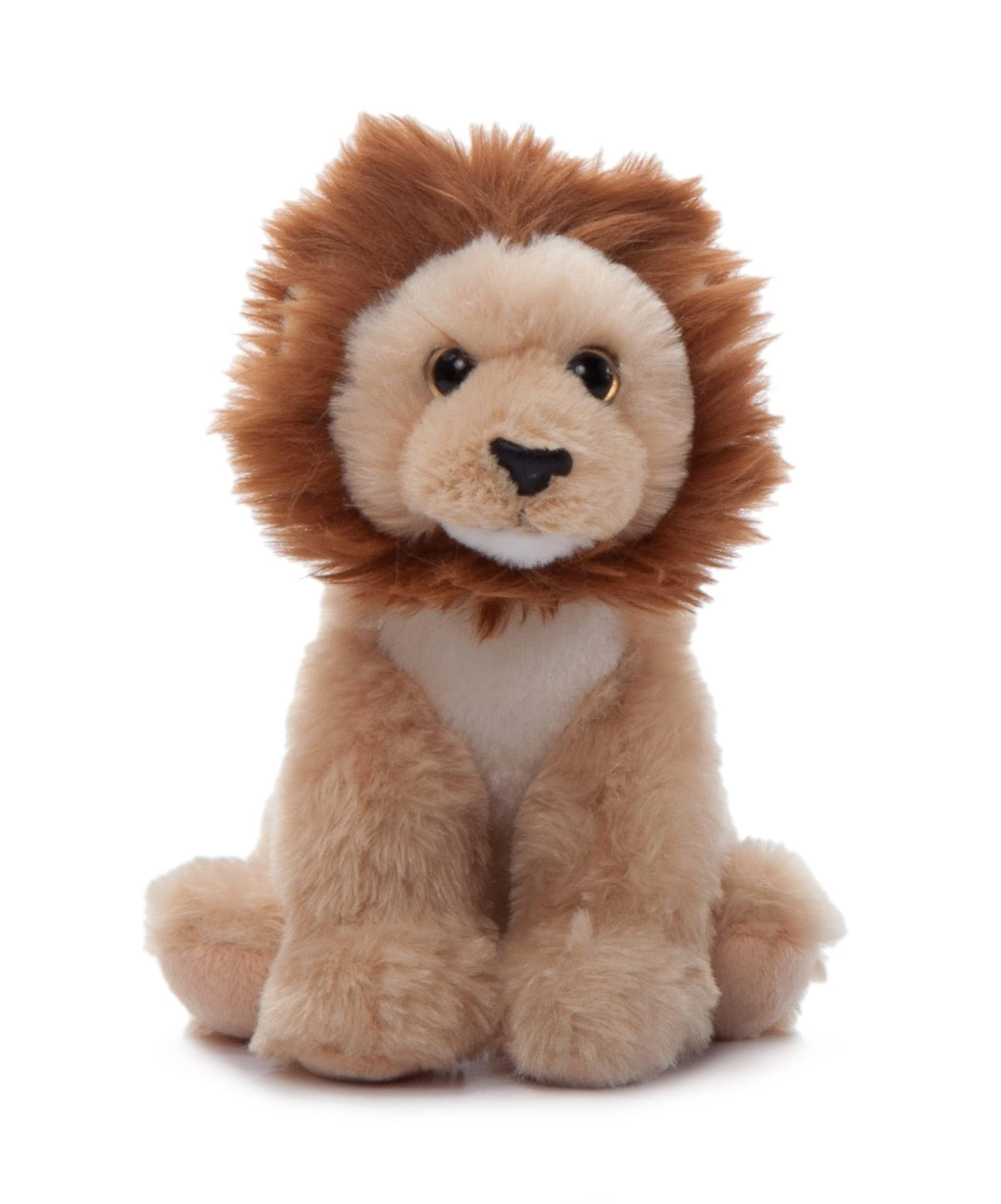 The Petting Zoo Lion Stuffed Animal Plushie, Babiez, Kids Gifts, 6 in | Wild Onez Lion Realistic Wildlife Zoo Animals by Zoologee. Great Toys for Girls and Boys. Plush Gifts for Kids