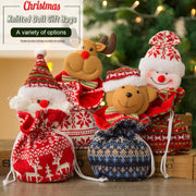 🎉🎉Christmas Knitted Doll Gift Bags
